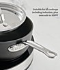 Hestan Titum Fusion™ Collection Nonstick Saucepan with Lid, Color:Black - Image 3