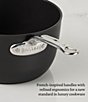 Hestan Titum Fusion™ Collection Nonstick Saucepan with Lid, Color:Black - Image 4