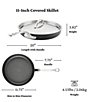 Hestan Titum Fusion™ Collection Nonstick Skillet with Lid, 11-Inch, Color:Black - Image 13