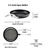 Hestan Titum Fusion™ Collection Nonstick Skillet with Lid, 11-Inch, Color:Black - Image 14