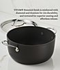 Hestan Titum Fusion™ Collection Nonstick Stock Pot with Lid, 8-Quart, Color:Black - Image 3