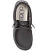 Color:Black - Image 5 - Boys' Wally Cotton Canvas Washable Slip-Ons (Toddler)