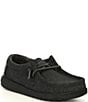 Color:Black - Image 1 - Boys' Wally Cotton Canvas Washable Slip-Ons (Youth)