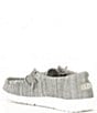 Color:Stone - Image 3 - Boys' Wally Linen Washable Slip-Ons (Youth)