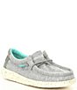 Color:Grey - Image 1 - Boys' Wally Stretch Washable Slip-Ons (Toddler)