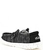 Color:Black - Image 3 - Boys' Wally Stretch Washable Slip-Ons (Youth)