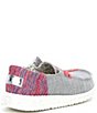 Color:Grey - Image 2 - Girls' Wendy Funk Washable Slip-Ons (Youth)