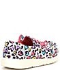 Color:White Multi Leopard - Image 2 - Girls' Wendy Multi Leopard Washable Slip-Ons (Youth)
