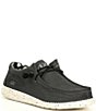 Color:Black - Image 1 - Men's Wally Stretch Washable Slip-Ons