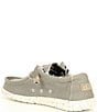Color:Beige - Image 3 - Men's Wally Stretch Washable Slip-Ons