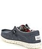 Color:Blue - Image 3 - Men's Wally Stretch Washable Slip-Ons