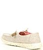 Color:White Nut - Image 3 - Women's Wendy Chambray Slip-Ons