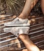 Color:White Nut - Image 6 - Women's Wendy Washable Chambray Slip-Ons