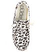 Color:Grey - Image 5 - Women's Wendy Woven Cheetah Print Washable Slip-Ons