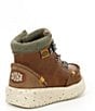 Color:Walnut - Image 2 - Boys' Bradley Leather Boots (Infant)