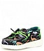 Color:Black/Lime - Image 4 - Boys' Wally Dino Lace Up Slip-Ons (Infant)