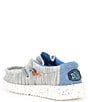 Color:Light Grey - Image 3 - Boys' Wally Jersey Washable Slip-Ons (Toddler)