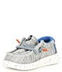 Color:Light Grey - Image 4 - Boys' Wally Jersey Washable Slip-Ons (Toddler)