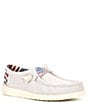 Color:Off White - Image 1 - Men's Wally Patriotic Washable Slip-Ons