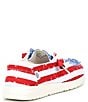 Color:Star Spangled - Image 2 - Women's Wendy American Flag Star Spangled Canvas Slip-Ons