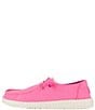 Color:Neon Pink - Image 3 - Women's Wendy Stretch Canvas Washable Slip-Ons