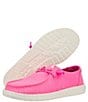 Color:Neon Pink - Image 4 - Women's Wendy Stretch Canvas Washable Slip-Ons