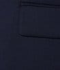 Color:Blue - Image 3 - Classic Fit 2-Reverse Pleat Plaid Pattern 2-Piece Suit