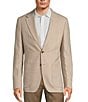 Hickey Freeman Classic Fit Fancy Houndstooth Sport Coat, Color:Tan - Image 3