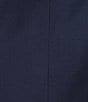 Color:Blue - Image 3 - Classic Fit Flat Front Plaid Pattern 2-Piece Suit