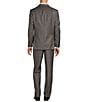 Color:Medium Grey - Image 2 - Classic Fit Flat Front Solid 2-Piece Suit