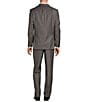 Hickey Freeman Classic Fit Flat Front Solid Pattern 2-Piece Suit, Color:Medium Grey - Image 2