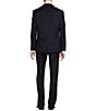 Hickey Freeman Classic Fit Flat Front Solid 2-Piece Tuxedo Suit, Color:Navy - Image 2