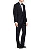 Hickey Freeman Classic Fit Flat Front Solid 2-Piece Tuxedo Suit, Color:Navy - Image 3