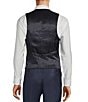 Color:Denim Blue - Image 2 - Classic Fit Solid Vest