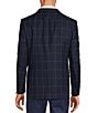Color:Navy/Grey - Image 2 - Classic Fit Window Pattern Sport Coat