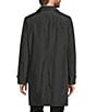 Hickey Freeman Classic Solid Raincoat, Color:Black - Image 2