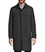Hickey Freeman Classic Solid Raincoat, Color:Black - Image 3