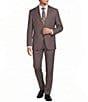 Hickey Freeman Flat Front Plaid Print 2-Piece Suit - Image 1