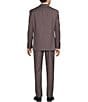 Hickey Freeman Flat Front Plaid Print 2-Piece Suit - Image 2