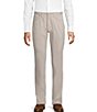 Hickey Freeman Flat Front Twill Solid Dress Pants - Image 1