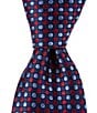 Color:Navy/Red - Image 1 - Floating Dot Printed 3#double; Silk Tie