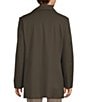 Hickey Freeman Hasson Solid Double Breasted Topcoat - Image 3