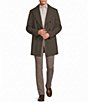 Hickey Freeman Hasson Solid Double Breasted Topcoat - Image 4