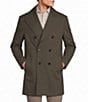 Hickey Freeman Hasson Solid Double Breasted Topcoat - Image 2