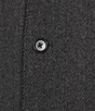 Hickey Freeman Herringbone Single Breasted Topcoat - Image 4