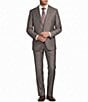 Hickey Freeman Hersch Classic Fit Flat Front Striped 2-Piece Suit - Image 1
