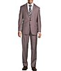 Hickey Freeman Hickey Classic Fit Reverse Pleat Solid 2-Piece Suit - Image 1