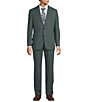 Hickey Freeman Hickey Classic Fit Reverse Pleat Solid 2-Piece Suit - Image 1
