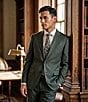 Hickey Freeman Hickey Classic Fit Reverse Pleat Solid 2-Piece Suit - Image 4