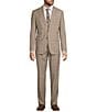 Hickey Freeman Hudson Modern Fit Flat Front Plaid 2-Piece Suit - Image 1